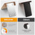 DRELIFAM Ash Wood Book Ends Heavy Duty Handmade Book Ends for Shelves Decorative Bookends to Hold Heavy Books (Ash Wood Large)