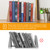 DRELIFAM Ash Wood Book Ends Heavy Duty Handmade Book Ends for Shelves Decorative Bookends to Hold Heavy Books (Ash Wood Large)