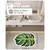 Sisher Monstera Leaf Bath Mat Non-Slip 21''x26'',Cute Green Plant Bath Mat