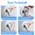 Lever Handle Assembly Compatible with Delta 17 Series Dual Function Shower Valve and RP46463 Cartridge, Includes Temperature Control Knob, Limit Stop & Cover (Chrome, Handle Kit)