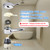 Lever Handle Assembly Compatible with Delta 17 Series Dual Function Shower Valve and RP46463 Cartridge, Includes Temperature Control Knob, Limit Stop & Cover (Chrome, Handle Kit)