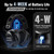 PROHEAR 039 Bluetooth 6.0 Hi-Fi Hearing Protection Earmuffs, Black
