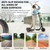 BANGTING 2-Pack 10x2.125 Tubeless Scooter Tires - Fits Models: 8.5x2.0, 8½x2, 50-75-6.1, 10×2.0, 10×2-6.1, 10×2(54-152) | Verify Rim Size: 6.5-6.65" Diameter & 1.26-1.34" Width | Puncture-Resistant