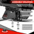 AUTORACCOON Hitch Tightener Anti-Rattle Clamp - Heavy Duty Hitch Stabilizer for 1.25" and 2" Trailer Hitches, Rubber Isolator and Anti-Rust Double Coating Protective