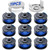 YWTESCH 11 Pack Weed Wacker String Replacement Compatible with Ryobi One+ String Trimmers, 0.065'' AC14RL3A String Trimmer Refill Spool Autofeed Weed Eater String for Ryobi 18v,24v,40v(9 Spool+2 Cap)