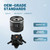 Air Filter Fuel Filter Fuel Pump Compatible with Kohler 7000 Series KT610 KT620 KT715 KT725 KT730 KT735 KT740 KT745 19HP 20HP 21HP 22HP 23HP 24HP 25HP 26HP Engine MTD Lawn Mower 3208309-S 3208310-S