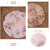 GCFTIFF Coasters for Drinks,Tea Cup Coasters Set of 6 with Classical Chinese Painting, Waterproof Fabric,Double-Sided Absorbent Pads for Heat Insulation, Teaware Accessories,Kungfu Tea Table Placemat