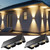 2PACK Solar Sconce Lights Outdoor,3000/4000/6000K 3 Modes Up and Down Solar Wall Lights Dusk to Dawn Lighting IP65 Waterproof Solars Lights Outdoor for Exterior Front Porch Garage Fence Patio Yard