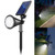 APOMAO Solar Lights Outdoor Waterproof Spot Lights, Cool White 1 Pack