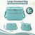 Bento Box Adult with Insulated Lunch Bag - 3 Stackable Leak-Proof Lunch Box