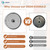 DG94-03500A/Z DG94-03500U Replacement Knobs for Samsung Electric Stove