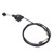 Excavator Manual Throttle Cable, 3.5 Meter Hand Throttle Control Kit with Stainless Steel Joint, PU Tube Flexible Motor Control Cable for Heavy Equipment