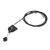 Excavator Manual Throttle Cable, 3.5 Meter Hand Throttle Control Kit with Stainless Steel Joint, PU Tube Flexible Motor Control Cable for Heavy Equipment