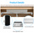 Qualward Undermount Sink Supports Brackets,Adjustable Undermount Sink Support, Stainless Steel Installation Kit for Undermount Kitchen Sink (21-32 inches)