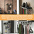 SSNEWOG Floating Shelf Organizer Compatible with Tonal Accessories,16.9x6Home Gym Weight wall Storage Equipment Hanger, Metal Rack Holder Wall Mount with 5 T-Lock Brackets & Hooks Hanger (Black)