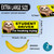 NIMONA Student Driver Magnet for Car - Funny 2 Pack Please Be Patient Removable Magnetic Bumper Sticker Set - Reflective New Driver Safety Sign - Weather-Resistant - 10 x 4 inch (Student-1#)
