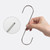 EveStroKA 7 Inch 12 Pack Metal Extra Long Shower Curtain S Hooks