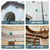 TelesPro 30 Feet High Reach Cobweb Duster with 6-24Ft Extension Pole, Webster Cobweb Duster with 5-Stage Telescopic Aluminum Pole, Spider Web Brush for Outdoor & Indoor Cleaning - Soft Bristles.