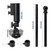10L0L Golf Cart Flagpole Kit with 12x18" American Flag, Universal Fit for Club Car, EZGO, Yamaha Golf Cart, Adjustable Black Stainless Steel Pole Mount, Golf Cart Flag Holder Accessories