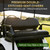 SugarFox 4PCS Golf Cart Seat Covers - Staple-Free Easy Install for Yamaha Drive G29/Drive2, Front & Rear PU Leather Cushions, UV Resistant, All Black