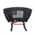 Badlands Winch Cover 12000 lb Waterproof, with Reflective Ribbon(Black)