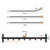 2-in-1 Pressure Washer Undercarriage Cleaner Water Broom, 24 Inch, 4000 PSI