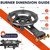 Llamaviva 90,000 BTU Portable Propane Burner Stove Cast Iron Single Burner for Outdoor Wok Cooking 0-20 PSI Adjustable Regulator & 4 ft Hose - Lightweight & Easy to Carry for Camping