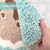 WREWING Beach-Themed U-Shaped Toilet Mat, Coastal Non-Slip Bath Rug with Wave Design & Footprints, Soft Absorbent Microfiber Floor Mat for Toilet Base, Machine Washable Bathroom Decor 22x20 Inch