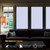 FEILAYS White Thickened Total Blackout Window Film, Sun Heat Blocking Privacy Cover for Glass, Removable Opaque Sun Blocking Heat Control Room Home Day Sleep Light Blocker 17.7"x 78.7"