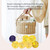 BEBE BASK Premium Baby Diaper Caddy Organizer - Scalloped Rattan Basket