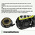 Quctaki Recoil Starter Assembly with Pull Cord Compatible with Ryobi RY905500 Generator 6500 5500 7000 8000 Watt 389cc 420cc