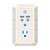 Multi Plug Outlet, USB Wall Charger, Surge Protector, 7 Outlet Extender with 4 USB Charging Ports (2 USB C) 1680J Power Strips Outlets with Night Light, Wall Plug Adapter Spaced for Home Travel Office