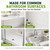 17 oz White Tub and Tile Paint, Semi-Gloss Refinishing Kit