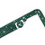 TZARROT Bling License Plate Frame for Women, Green Diamond Rhinestone License Plate Frame Emerald Bling Car Accessories for Women Girls, Bedazzled Sparkly