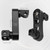 VG MOTO Motorcycle Male Mount Foot Peg Extensions for Harley Davidson Black