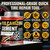 Chemical Vulcanizing Cement 8.5 FL.Oz, Fast-Drying Rubber Cement Glue with Brush, All Purpose Tire Repair Glue, Tire Patch Kit with Brush – 8.5 FL.Oz for Car, Motorcycle, Bike, Rubber