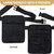 Professional Cleaning Apron with 5 Pockets and Adjustable Waist Belt, Bartender, Chef, Waiter - Women & Men, Restaurants, Cafes, Bars, Black