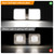 Aaleds RV Lights Interior, 12 Volt Led Lights 1000LM, Camper Lights 8W, RV Led Lights Interior Fixtures 12V, RV Ceiling Dome Light with Switch for RV/Camper/Trailer/Boat/Car (Natural White, 2Pack).