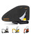 SKYJDM Small Mini Excavator Cover, 420D Waterproof Zippered Storage Cover