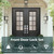 EHOMEWARE 1 Pack Double Front Door Lock Sets, Exterior Door Handle