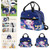 Bivxisrvo Cute Axolotl Backpack and Lunch Box for Kids Girls Preschool School Bag Large Capacity Bookbag Set with Water Bottle Holder & Pencil Case Lightweight Daypack Set Back to School Stuff