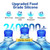 【Upgraded】Morsatie 3 & 5 Gallon Water Jug Cap, No Leaking & Popping Open, 3