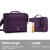 Buruis Extra Large Capacity Toiletry Bag for Women and Men, Hanging Toiletry Organizer Cosmetics Makeup Bag, Water-resistant Dopp Kit for Full Sized Toiletries, Travel Essentials (Purple) Buruis Extra Large Capacity Toiletry Bag for Women and Men, Hanging Toiletry Organizer Cosmetics Makeup Bag, Water-resistant Dopp Kit for Full Sized Toiletries, Travel Essentials (Purple)