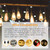 Outdoor Dimmer Switch for String Lights, 1000W Max Power IP68 Waterproof Wireless RF Remote Control Timer Switch, 3 Prong Outlet Plug-in Dimmer for Dimmable LED String Lights Patio Lights