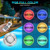 6 Inch Spa lights for Inground Pool Led, 50FT AC120V RGBW Color Changing