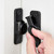 Black 90/180 Degree Flip Latch,Zinc Alloy Barn Door Latch