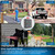 Driveway Alarm- 1/2Mile Solar Driveway Alarm System- 1 Receiver+2 Sensors