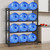 jolybebe 5 Gallon Water Jug Holder for 12 Bottles Without Wobbling, New Upgraded Heavy Duty 4 Tier Thicken Water Bottle Storage Rack for Home, Office, Kitchen, Warehouse, Garages Black