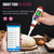 GIDIGI Smart pH Tester Strips for Food, Digital pH Meter for Canning