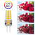 NQWKMZMDJ 10 Pack G4 LED Bulb 12V UL Listed 2.5W Equivalent 30W T3 Bi-Pin Base 3000K Warm White G4 Light Bulbs 300 Lumens 360°Beam Angle for Chandelier, Table lamp, Outdoor Landscape Lighting